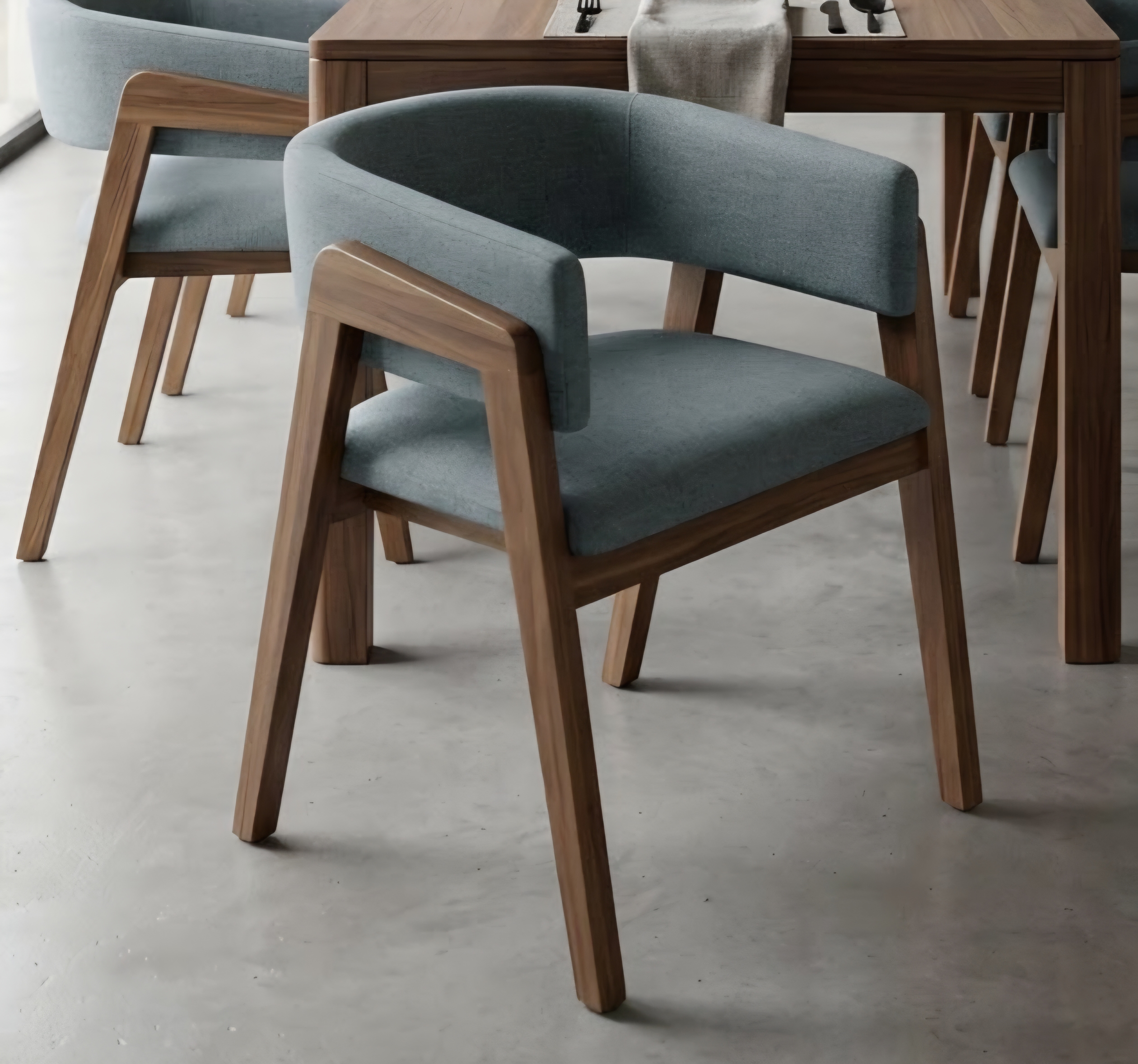 Lux Silla-Sillón parota