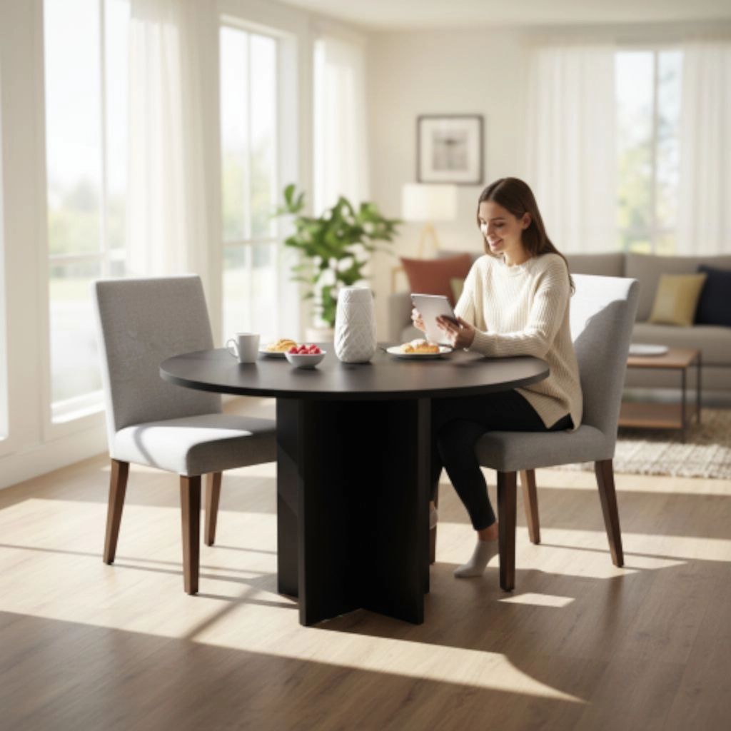 Mesa glam redonda 110 cm